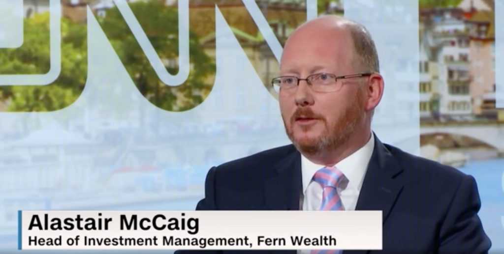 Alastair McCaig, the Head of Investment Management joined on CNN Money Switzerland